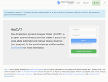 Tablet Screenshot of amcat.nl